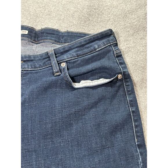Levis 415 Jeans Womens 18W Waist34 M Classic Boot Cut Stretch Blue Denim - Picture 12 of 16